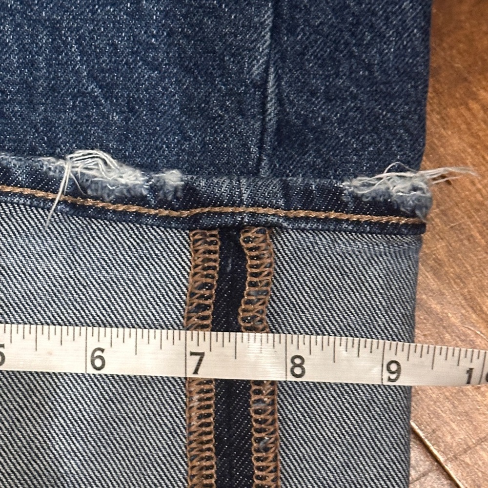 EUC Sz 4 regular AE Stretch High-Waisted
Stovepipe Cuffed Jean - Picture 7 of 14